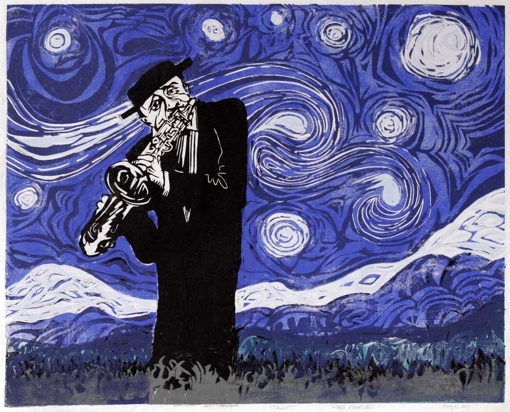 Stardust © 2012 A tribute to Lester Young and to Vincent Van Gogh